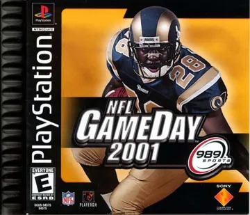 NFL GameDay 2001 (US) box cover front